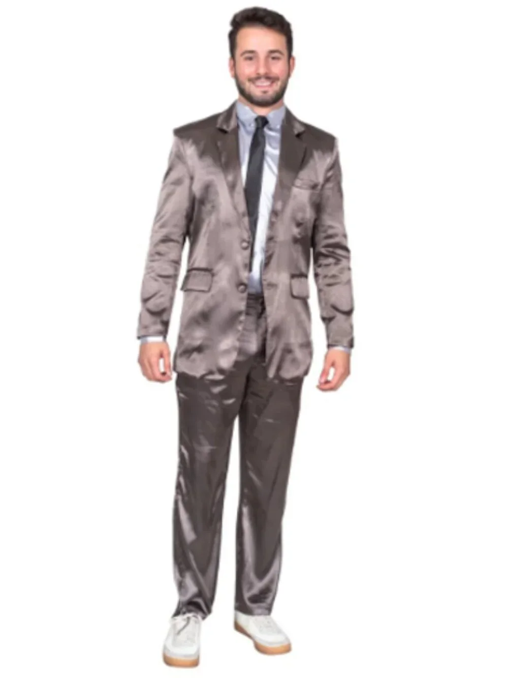Barney Legendary Pajama Suit Silk PJ Halloween Costume Cosplay Barney Stinson L